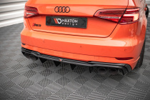 Audi RS3 8V Sportback 2017-2020 Diffuser Quad-Utblås V.2 Maxton Design